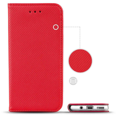 Etui REALME 8 / 8 PRO portfel z klapką Flip Magnet czerwone
