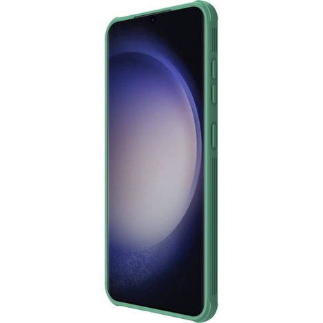 Etui Nillkin CamShield Pro pancerne z osłona na aparat do Samsung Galaxy S24+ - zielone