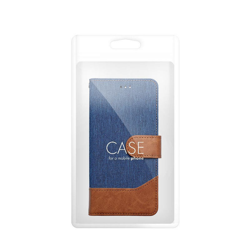 Kabura JEANS Book do HUAWEI P30 Lite niebieski