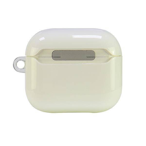 Original Case APPLE AIRPODS 3 Audi IML Geometric Pattern Cover (AU-IMLAP3-A6/D3-WE) white
