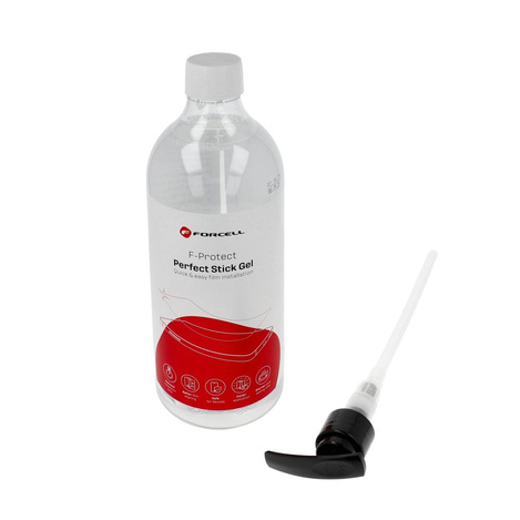 FORCELL płyn do montazu folii na telefon Perfect Stick Gel 1l z dozownikiem
