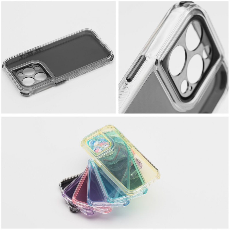 Futerał MATRIX CLEAR do IPHONE 13 czarny