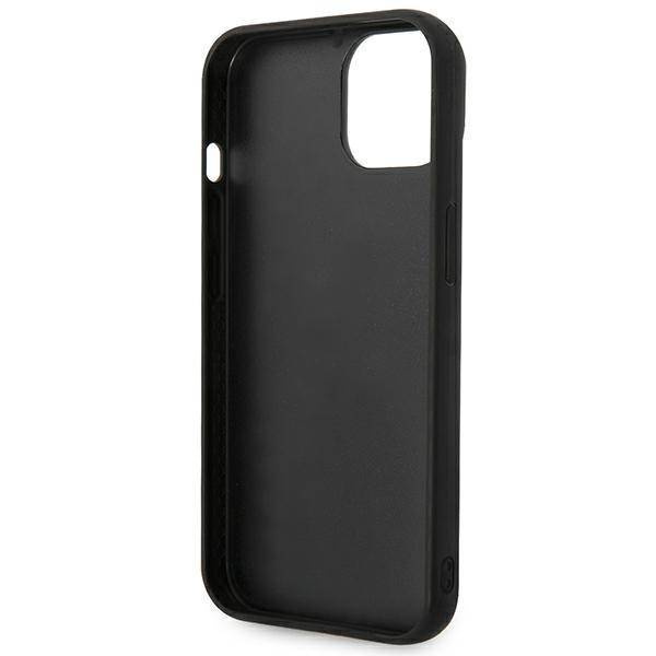 Karl Lagerfeld Monogram 3D Pattern - Etui iPhone 14 Plus (czarny)