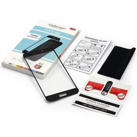 Szkło Hartowane SAMSUNG GALAXY A12 MyScreen Lite Edge czarne Full Glue