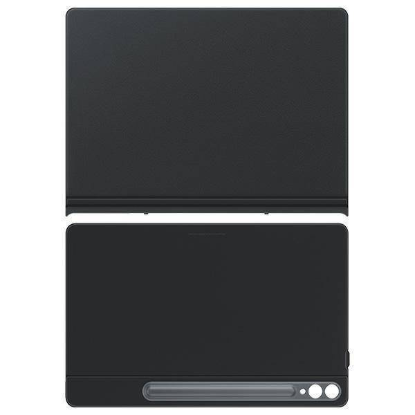 Klapphülle mit Ständer für Samsung Galaxy Tab S9+ Smart Book Cover – Schwarz