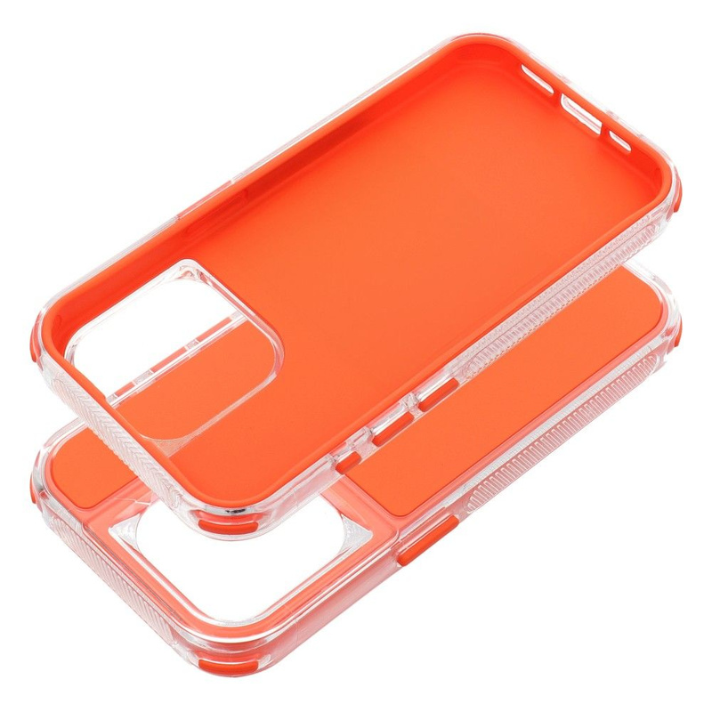 Futerał MATRIX do IPHONE 15 Pro pomarańczowy