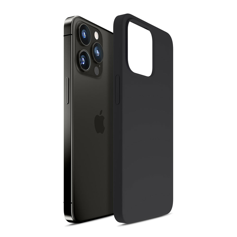Etui 3mk Hardy Silicone MagCase na iPhone 15 Pro - grafitowe