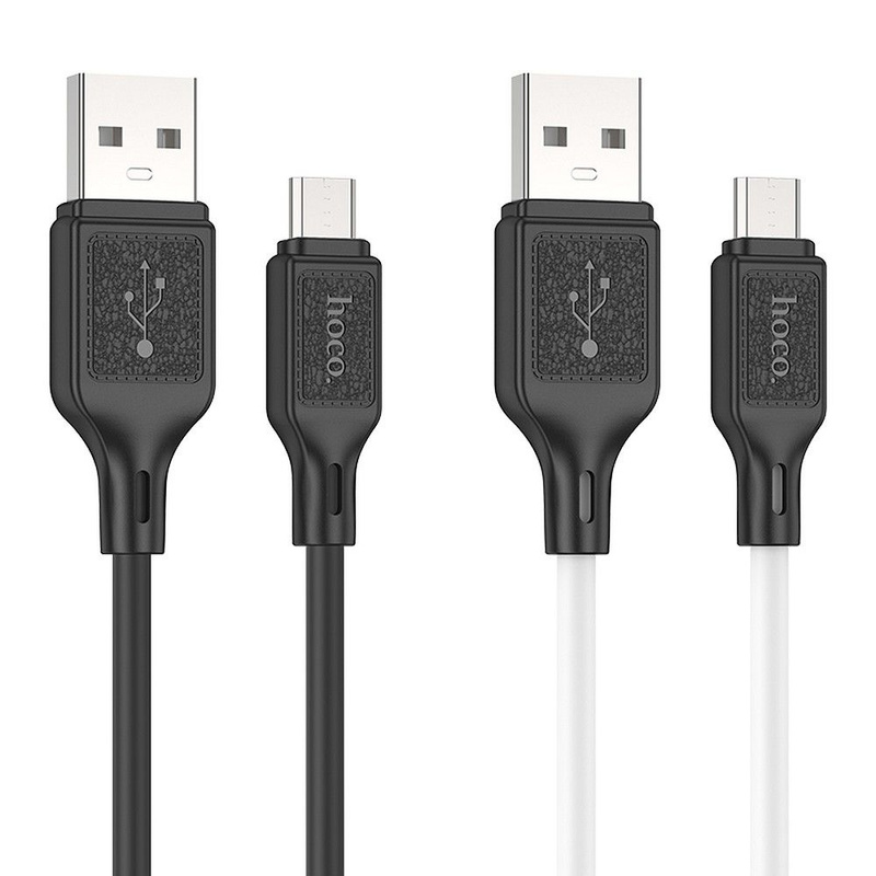 HOCO kabel USB A do Micro USB 2,4A X90 1 m czarny