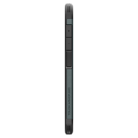 Spigen nakładka Tough Armor MagSafe do Samsung Galaxy S25+ Zielona Otchłań