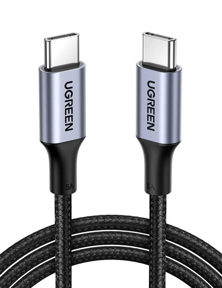 UGREEN US316 Type C to Type C Cable, 100W, 1.5m (black)