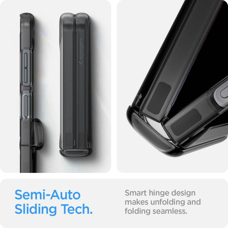 Spigen Thin Fit Pro Hülle für Samsung Galaxy Z Flip 5 – Grau