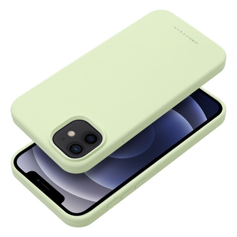 Futerał Roar Cloud-Skin - do iPhone 12 Jasnozielony