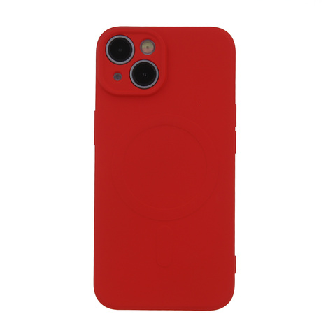 Nakładka Simple Color Mag do iPhone 16 Plus 6,7&quot; czerwona