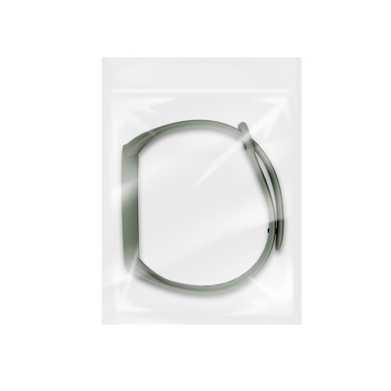 Pasek / opaska silikonowa do smart band Xiaomi Mi Band 5 / 6 / 7 zielony (08)