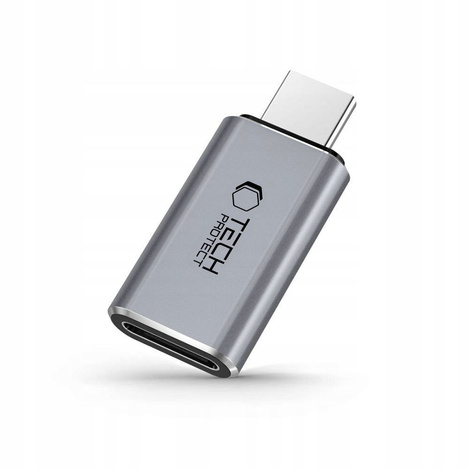 Adapter USB-C - LIGHTNING Tech-Protect UltraBoost szary