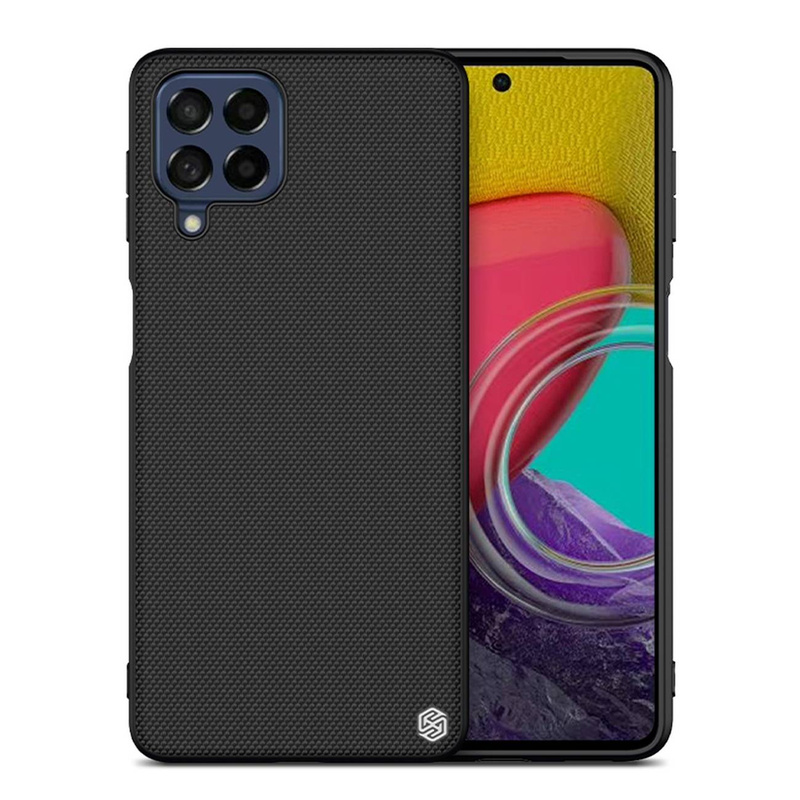 Nillkin Textured Case verstärktes Gehäuse mit Gelrahmen Samsung Galaxy M53 5G schwarz