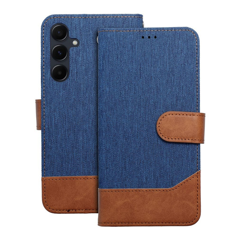 Kabura JEANS Book do HUAWEI P30 Lite niebieski