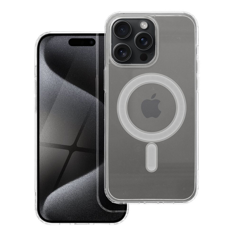 Futerał Clear Mag Cover kompatybilny z MagSafe do IPHONE 15 PRO MAX