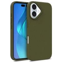 Etui Multiple Color Wheat Case MagSafe na iPhone 16 - ciemnozielone
