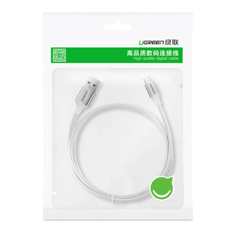 Ugreen US288 60130 USB-A / USB-C QC 3.0 3A 0,5 m Kabel – weiß