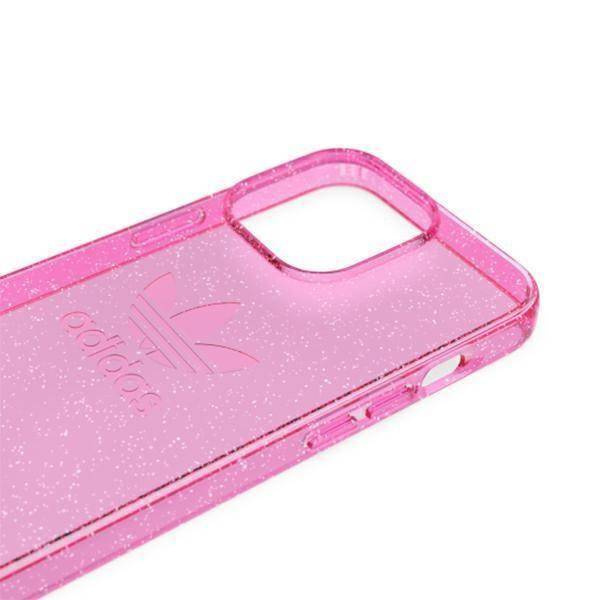 Adidas OR Protective iPhone 13 Pro / 13 6.1 "Clear Case Glitter pink / pink 47121