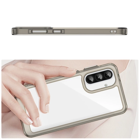 Outer Space Case Samsung Galaxy A56 Transparent-black