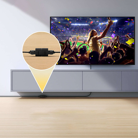 Baseus AirJoy Series Ethernet-Kabelstecker RJ-45 2 Stück - schwarz