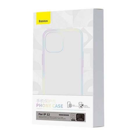 Etui IPHONE 12 Baseus Corning & Szkło Hartowane transparentne