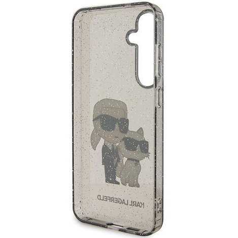 Karl Lagerfeld KLHCS24MHNKCTGK S24+ S926 schwarz/schwarzes Hardcase Glitzer Karl&amp;Choupette