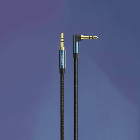 Ugreen kabel audio 2 x mini jack 3,5mm 0,5m niebieski (AV112)