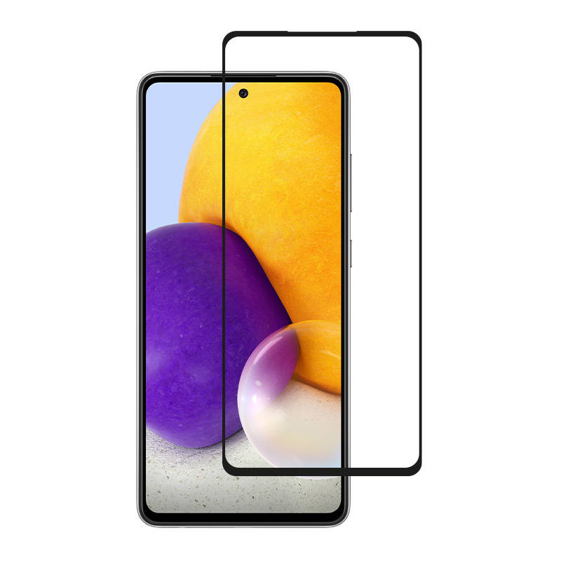 Crong 7D Nano Flexible Glass – Niepękające szkło hybrydowe 9H na cały ekran Samsung Galaxy A72