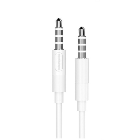 KABEL STEREO DENMEN JACK DO JACK 3,5 CALA BIAŁY 2M DX02