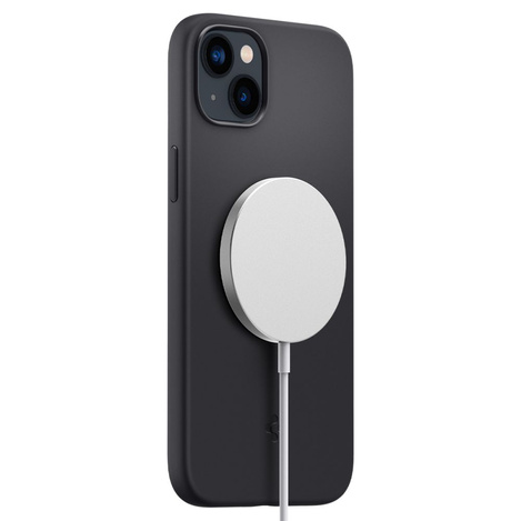 Spigen SILIKON FIT MAG MAGSAFE IPHONE 14 PLUS SCHWARZ
