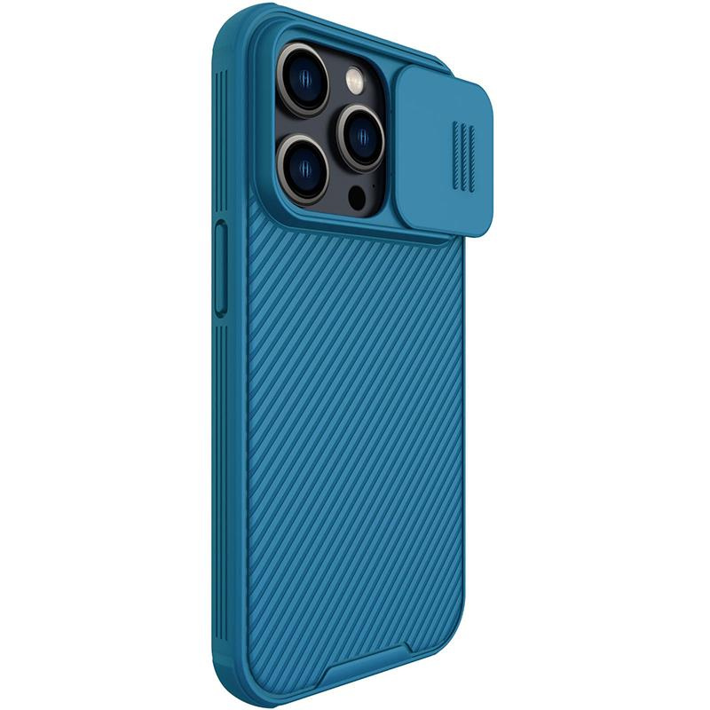 NILLKIN CAMSHIELD PRO IPHONE 14 PRO BLUE / NIEBIESKI