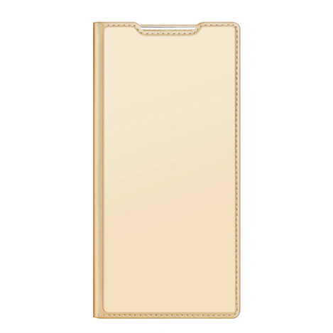Dux Ducis Skin Pro kabura etui pokrowiec z klapką Samsung Galaxy S22 Ultra złoty
