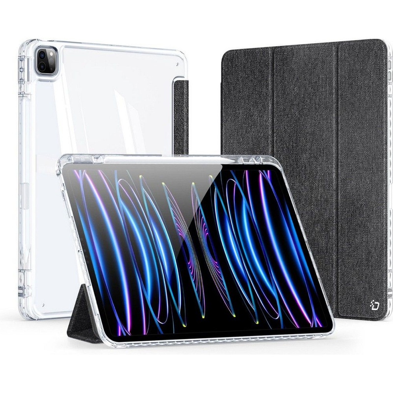DUX DUCIS etui UNID składane z miejscem na rysik do iPad Pro 13 (2024) czarne