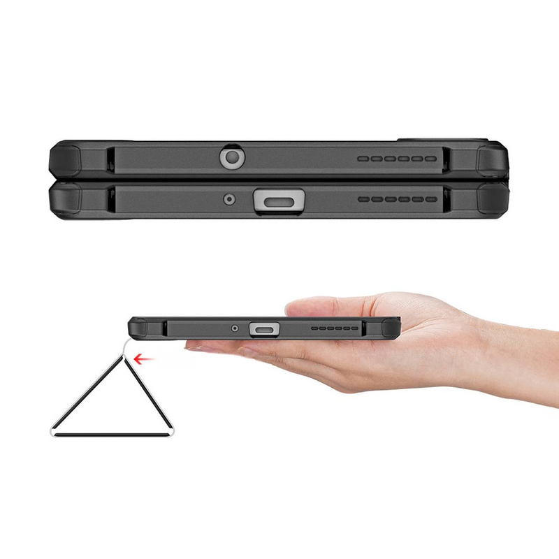 Dux Ducis Toby Armored Flip Smart Case for Realme Pad Mini with Stylus Holder Black