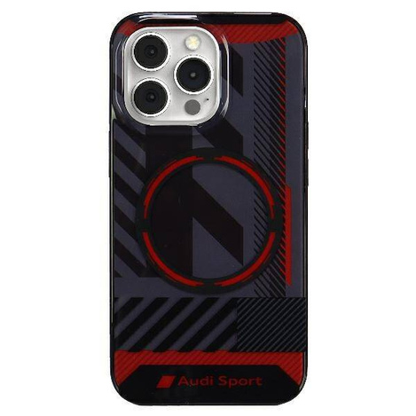 Audi IML Sport MagSafe Case iPhone 13 Pro Max 6.7" czarny/black hardcase AU-IMLMIP13PM-RSQ/D2-BK