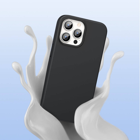 Ugreen Protective Silicone Case Soft Flexible Rubber Cover for iPhone 13 Pro black