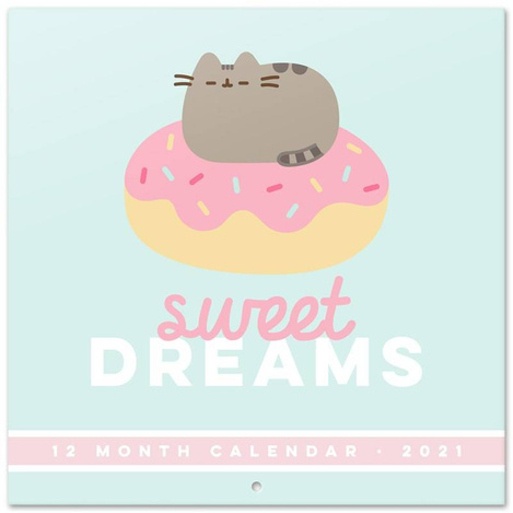 Pusheen - Kalendarz do planowania codziennego z kolekcji Foodie 2021 r