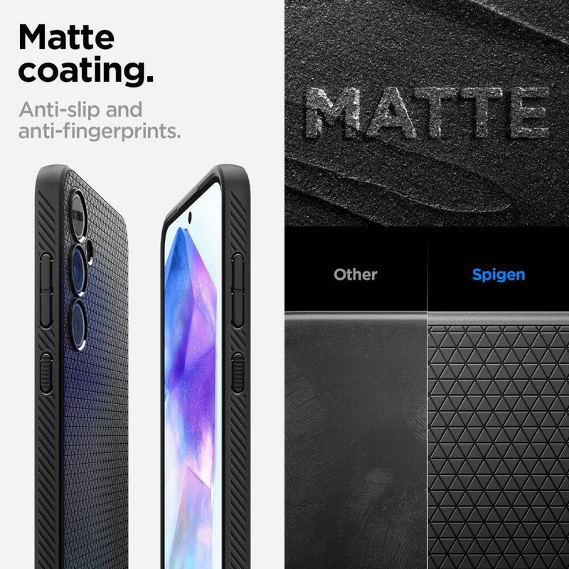 Spigen nakładka Liquid Air do Samsung Galaxy A55 5G matowa