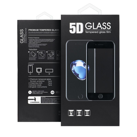 5D Full Glue Tempered Glass - do Samsung Galaxy A15 4G / A15 5G czarny