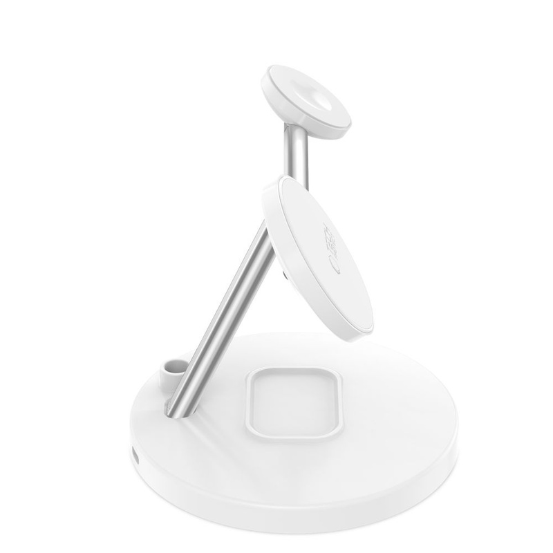 TECH-PROTECT ŁAD IND QI15W-A35 3IN1 MAGNETIC MAGSAFE WHITE