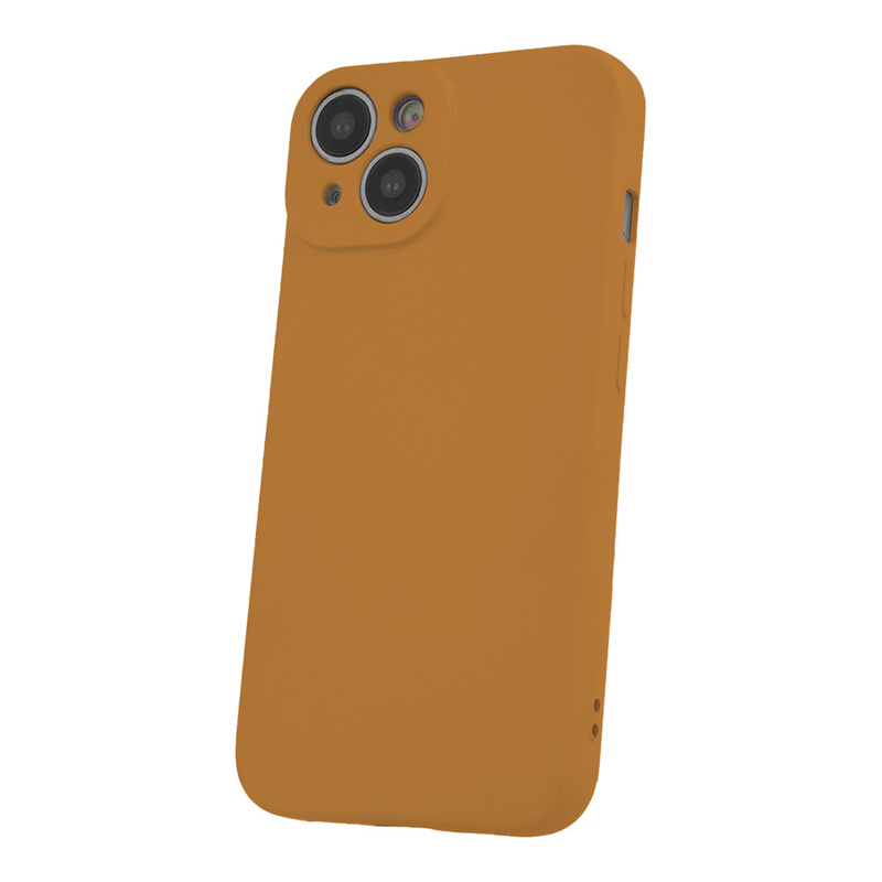 Nakładka Silicon do iPhone 16 Plus 6,7&quot; karmelowa