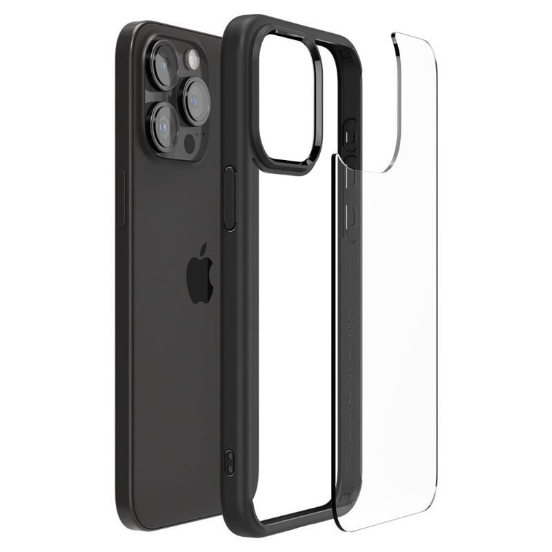 Spigen ULTRA HYBRID IPHONE 15 PRO MAX MATTSCHWARZ