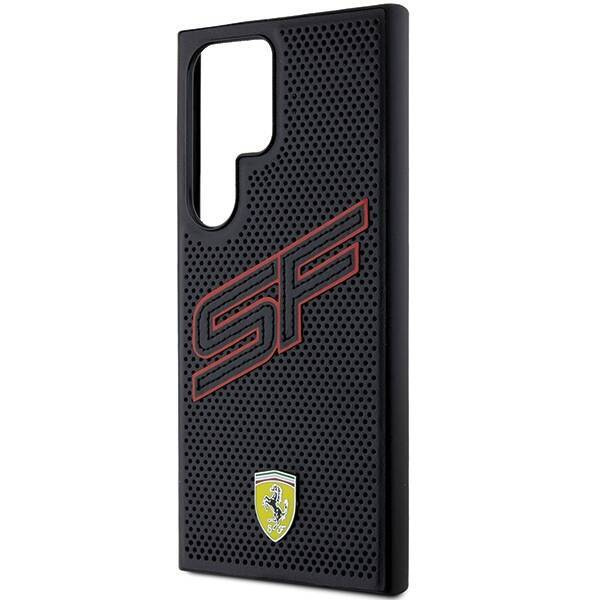 Oryginalne Etui FERRARI hardcase Big SF Perforated FEHCS24LPINK do Samsung Galaxy  S24 Ultra Czarny
