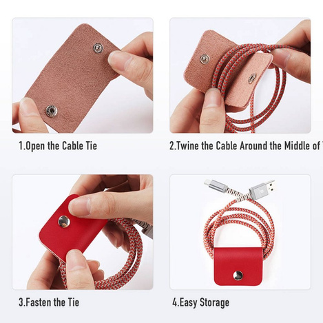 DUX DUCIS Hivo - skórzane etui portfelik do Samsung Galaxy S23 Plus czerwone