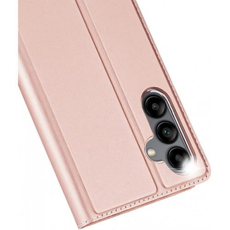 Etui Dux Ducis Skin Pro do Samsung A35 5G z klapką - różowe