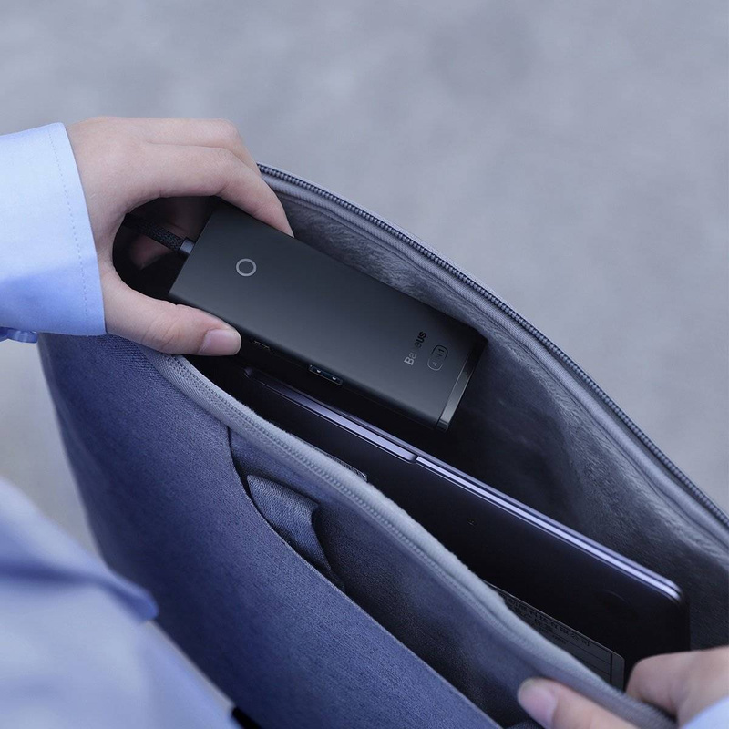 Baseus Lite Series HUB USB Type C Adapter - 4x USB 3.0 1m schwarz (WKQX030401)