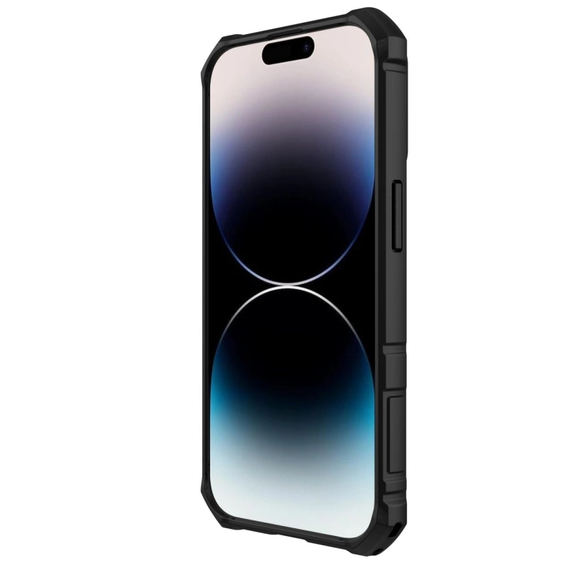 Nillkin CamShield Armor Pro Case iPhone 14 Pro case armored cover stand ring black
